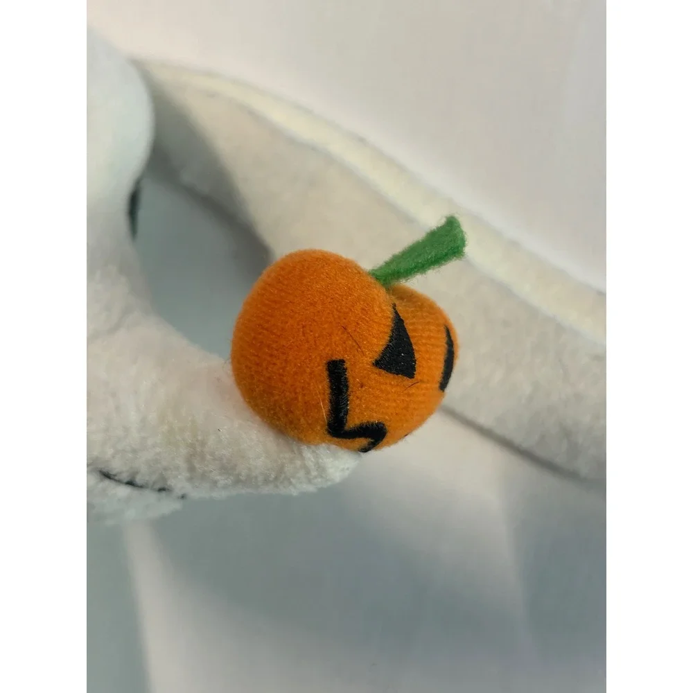 Disney Nightmare Before Christmas Zero Plush Small White Pumpkin Nose Ghost Dog